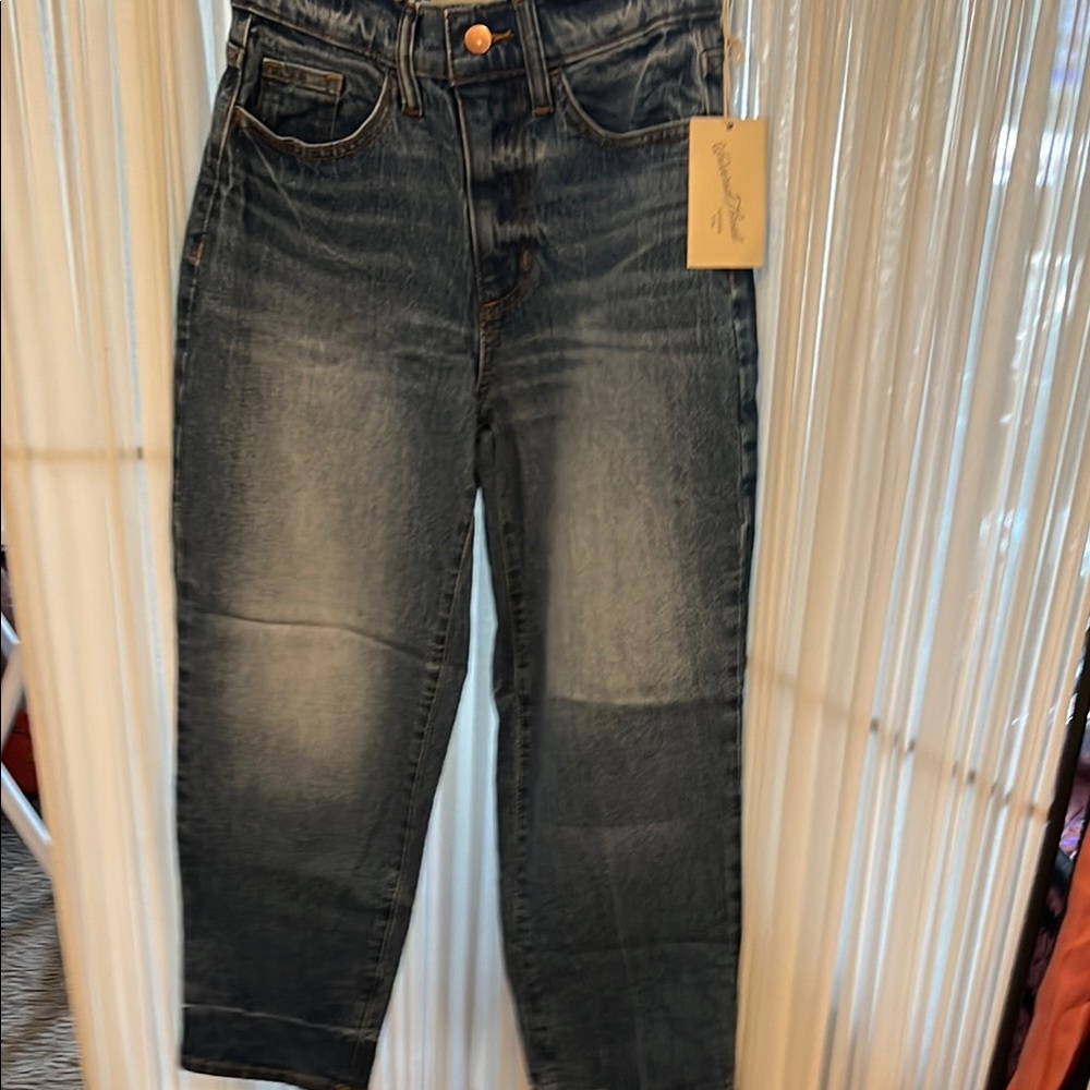 Universal Thread Blue Straight Leg Denim